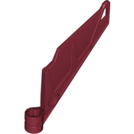 Lego křídlo malé, tmavě červená (4527075, 4541503)
